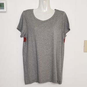 Satva NWT Gemma Raceback Tee